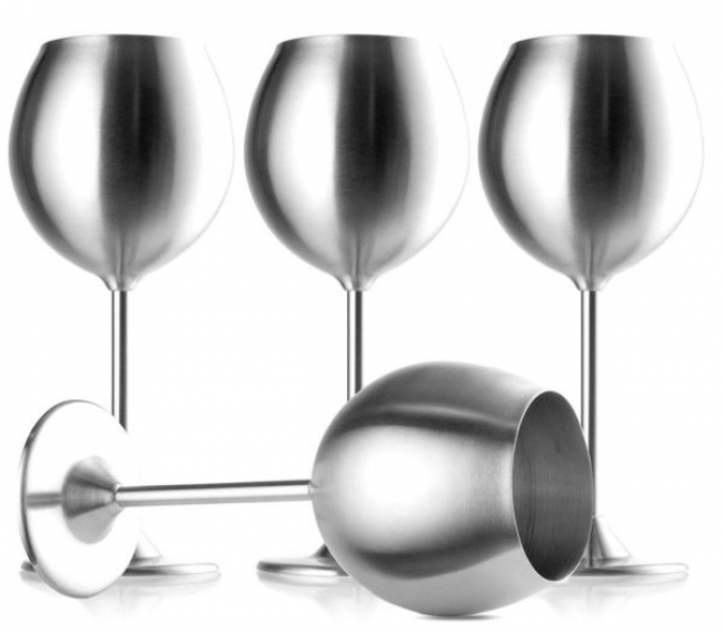 Silver Wine Glasses