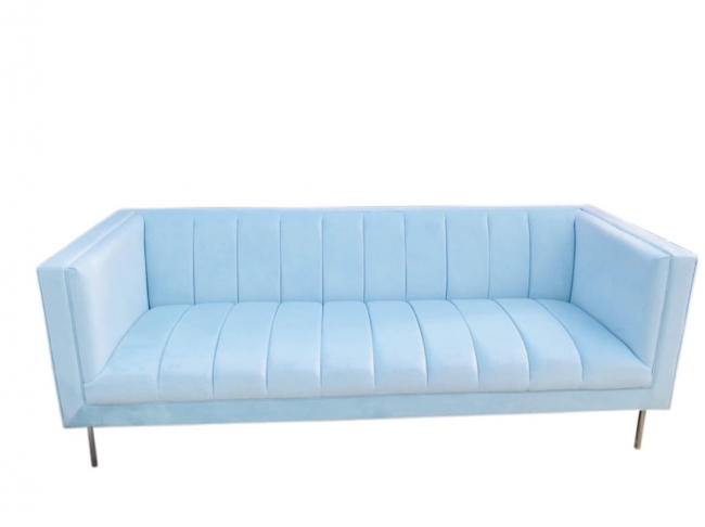 Baby Blue Alexis Sofa
