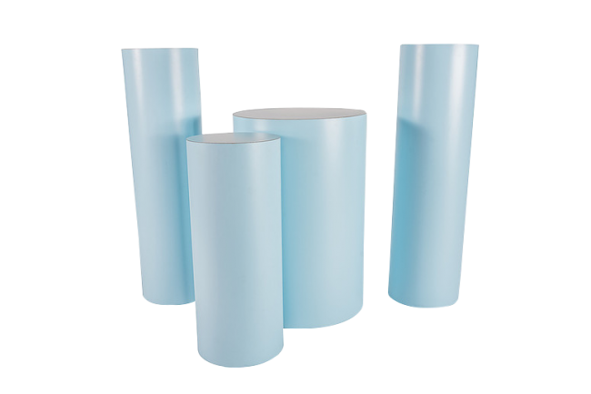 Baby Blue Pedestals