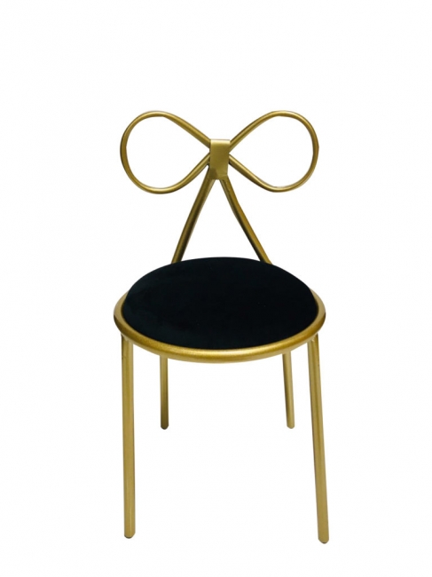 Black Bow Chair