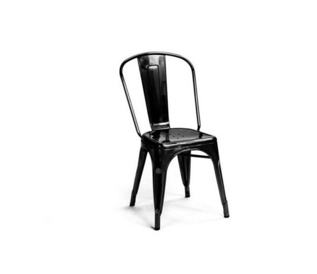 Black Metal Chair