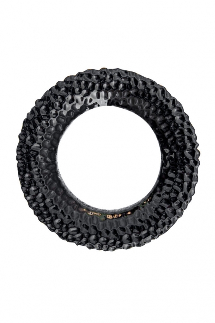 Black Pebble Charger