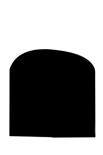 Black Rounded Corners Acrylic Wall