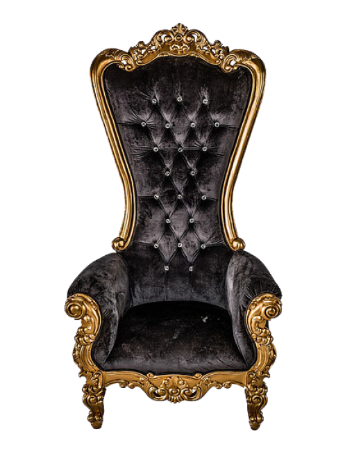 Black and Gold Throne
