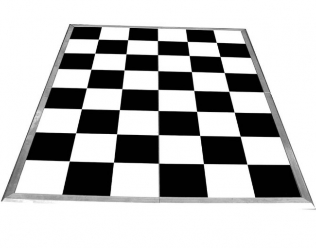 Black and White Dance Floor