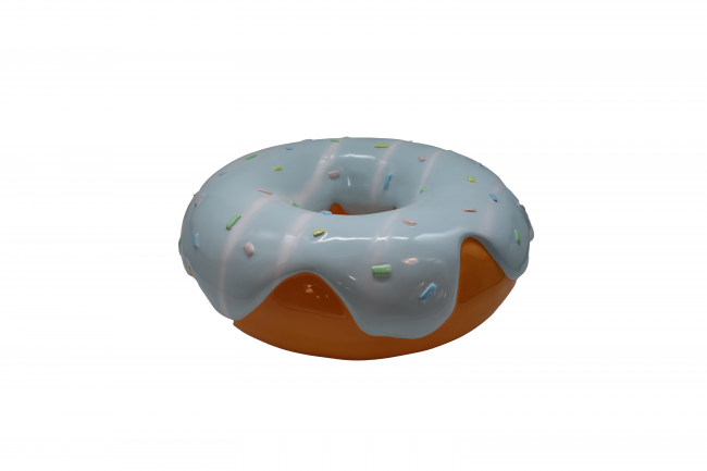 Blue Doughnut 