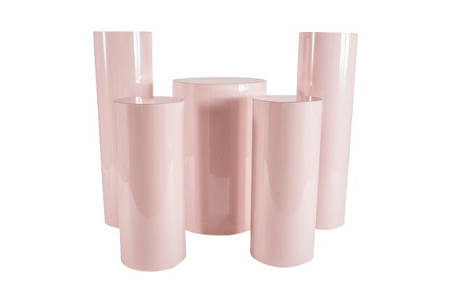 Blush Pedestals