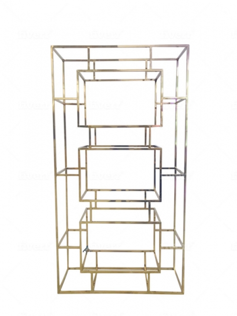Geometric Barback – Gold