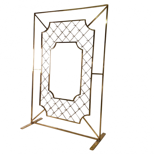 Geometric Candle Wall