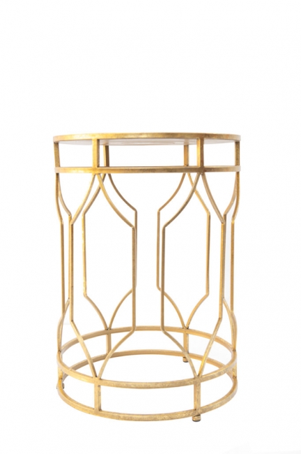 Geometric Side Table