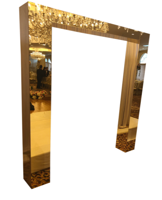 Gold Acrylic Arch