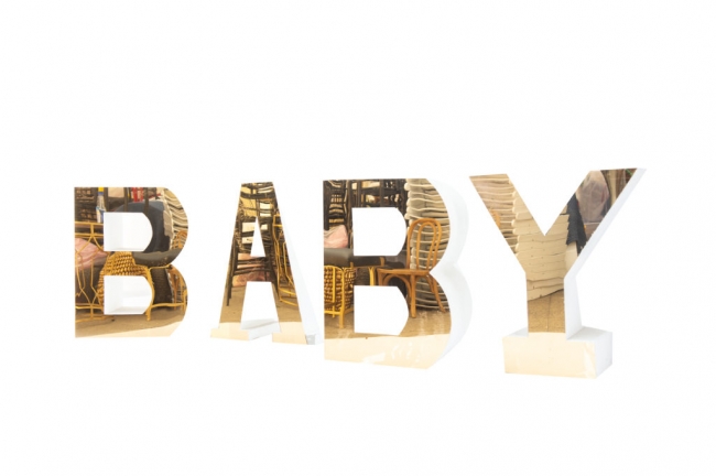 Gold Baby Table