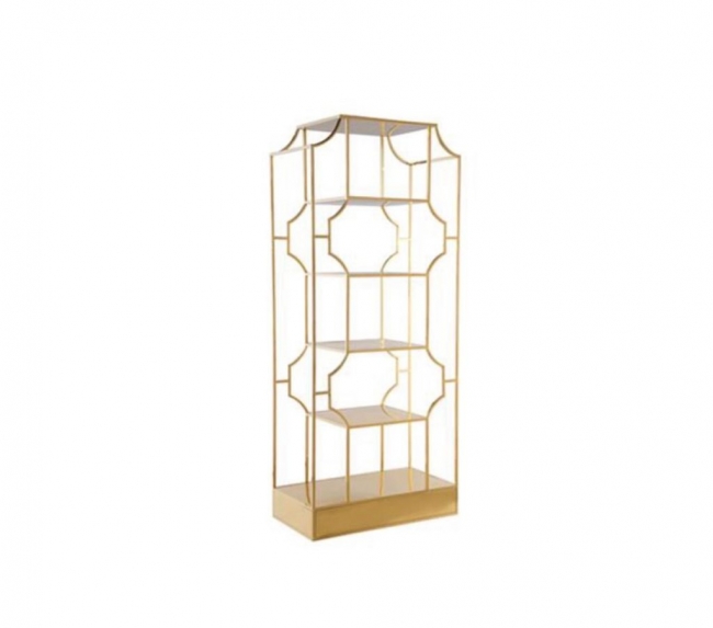 Gold Book Shelf Dessert Stand