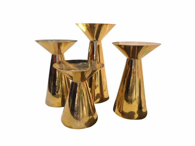 Gold Cake/Dessert Pedestals