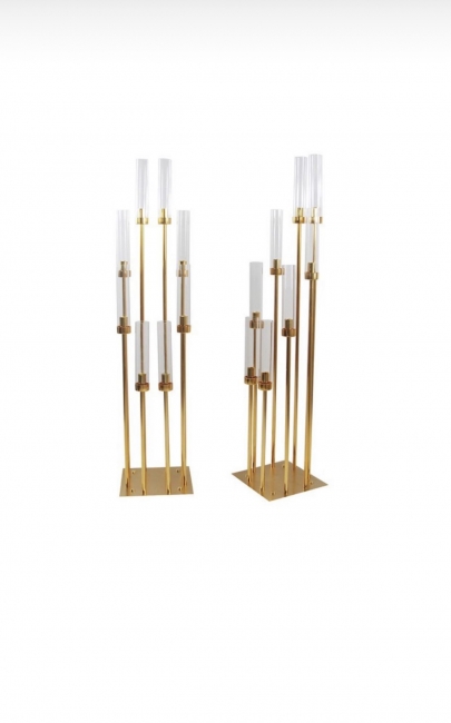 Gold Candleabras