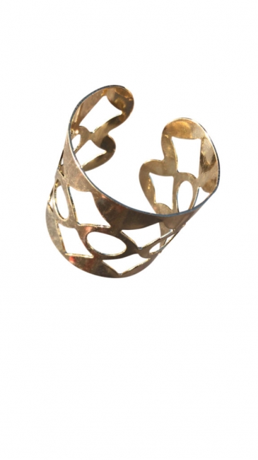 Gold Circle Napkin Ring