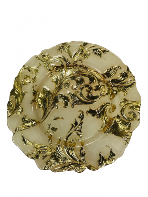 Gold Elegance Charger