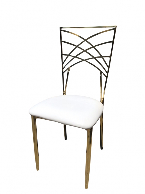 Gold Metal Trinity Chair