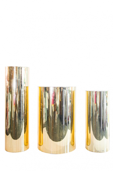 Gold Pedestals