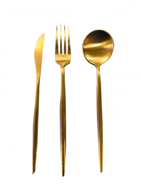 Gold Tip Flatware