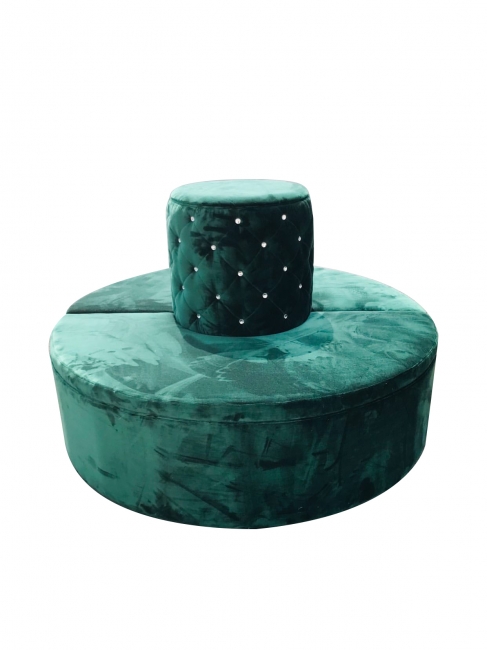 Green Ottoman Banquet