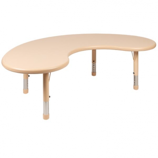Kids Serpentine Table – Natural