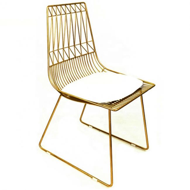 Luxe Wire Frame Chair