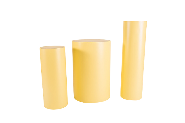 Mellow Yellow Pedestals