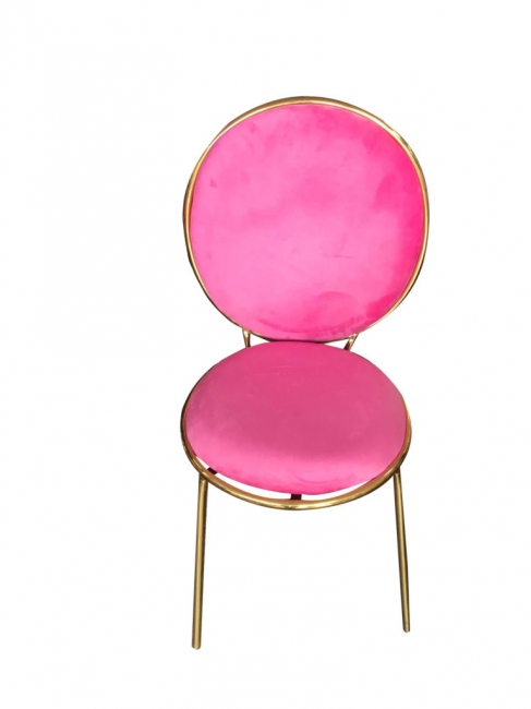 Modern Wide Blush Chair