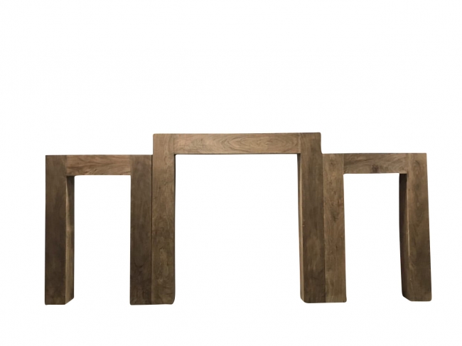 Natural Wood Arch Panels