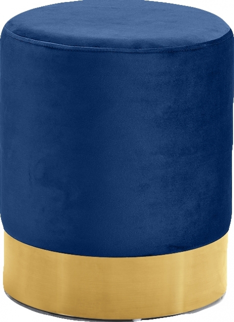 Navy Ottoman