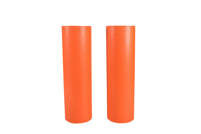 Orange Pedestals