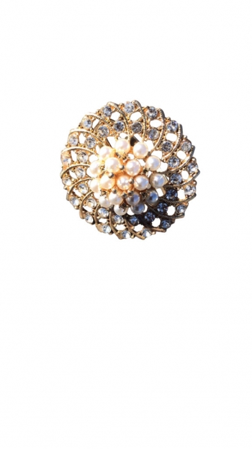 Pearl Cluster Napkin Ring