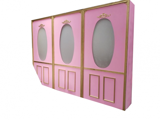 Pink Parisian Wall