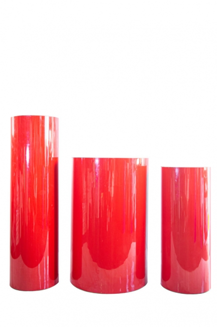 Red Pedestals