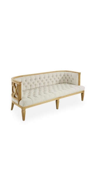 Rustic Circles Sofa