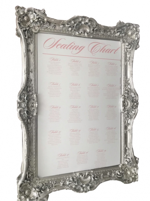 Silver Mirror Seating Chart