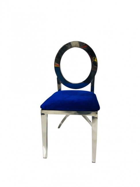 Silver and Royal Oz Chair