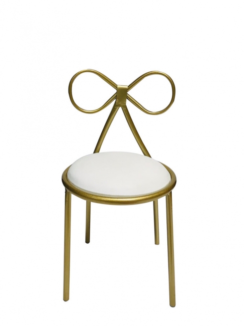 White Bow Chair
