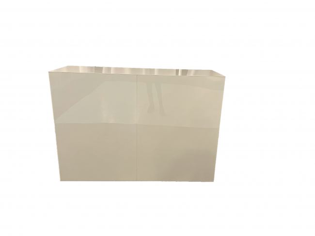 White DJ Booth