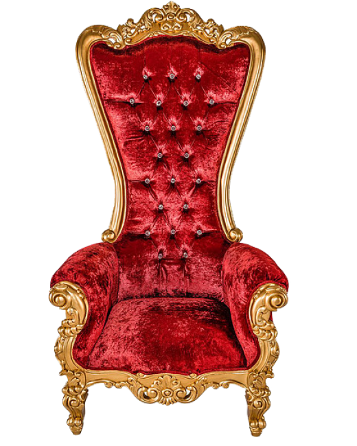 Wine and Gold Throne